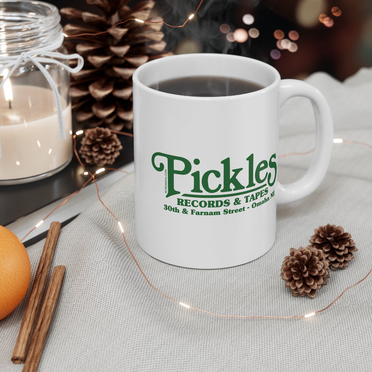 PICKLES RECORDS & TAPES Mug 11oz