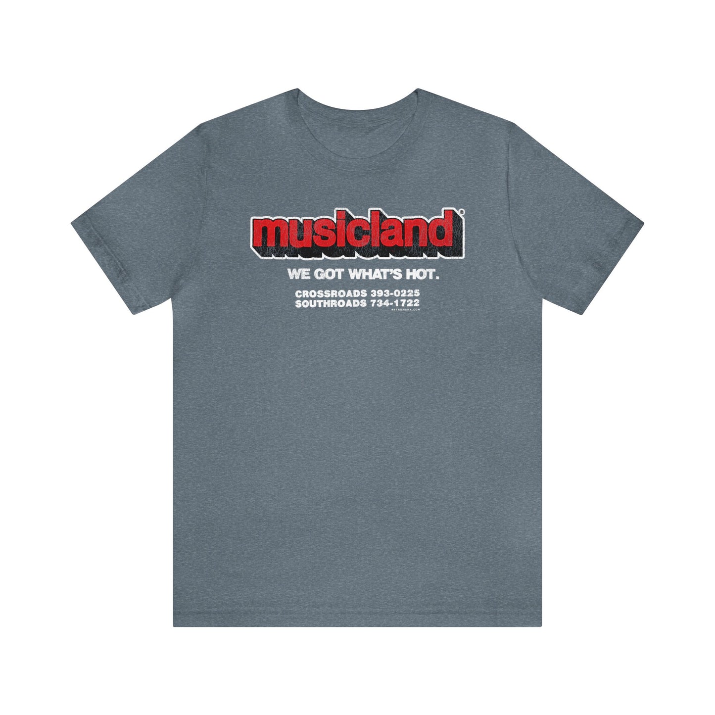 MUSICLAND (90's) Short Sleeve Tee