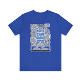 BIRD CAGE SINGING LOUNGE (NEWSPAPER AD) Short Sleeve Tee