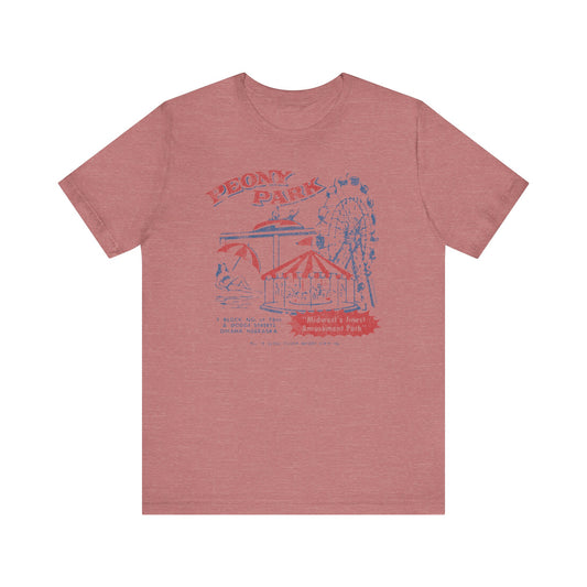PEONY PARK (matchbook cover) Short Sleeve Tee