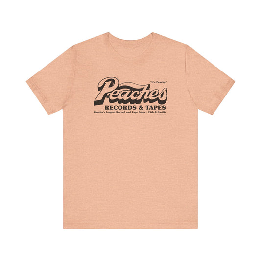 PEACHES RECORDS & TAPES Short Sleeve Tee