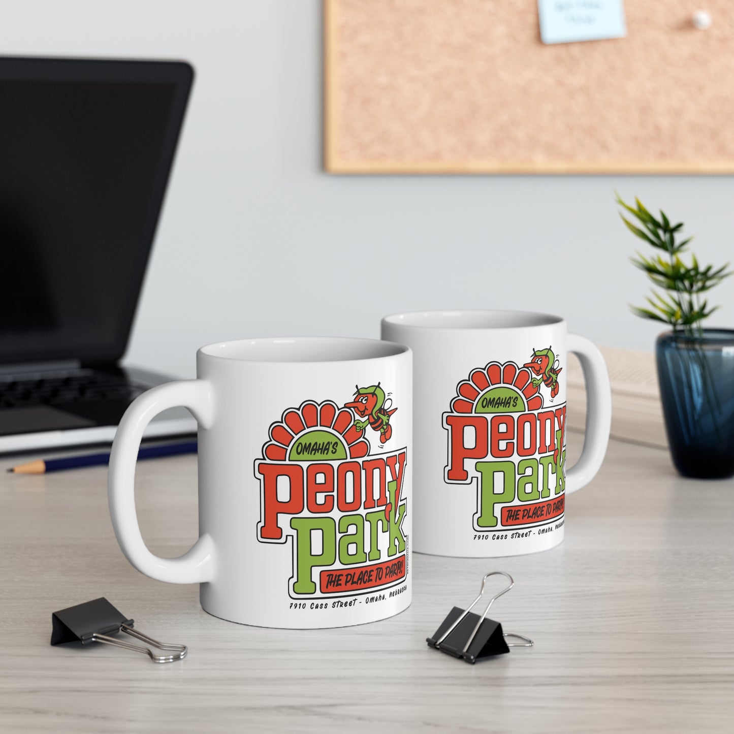 PEONY PARK Mug 11oz