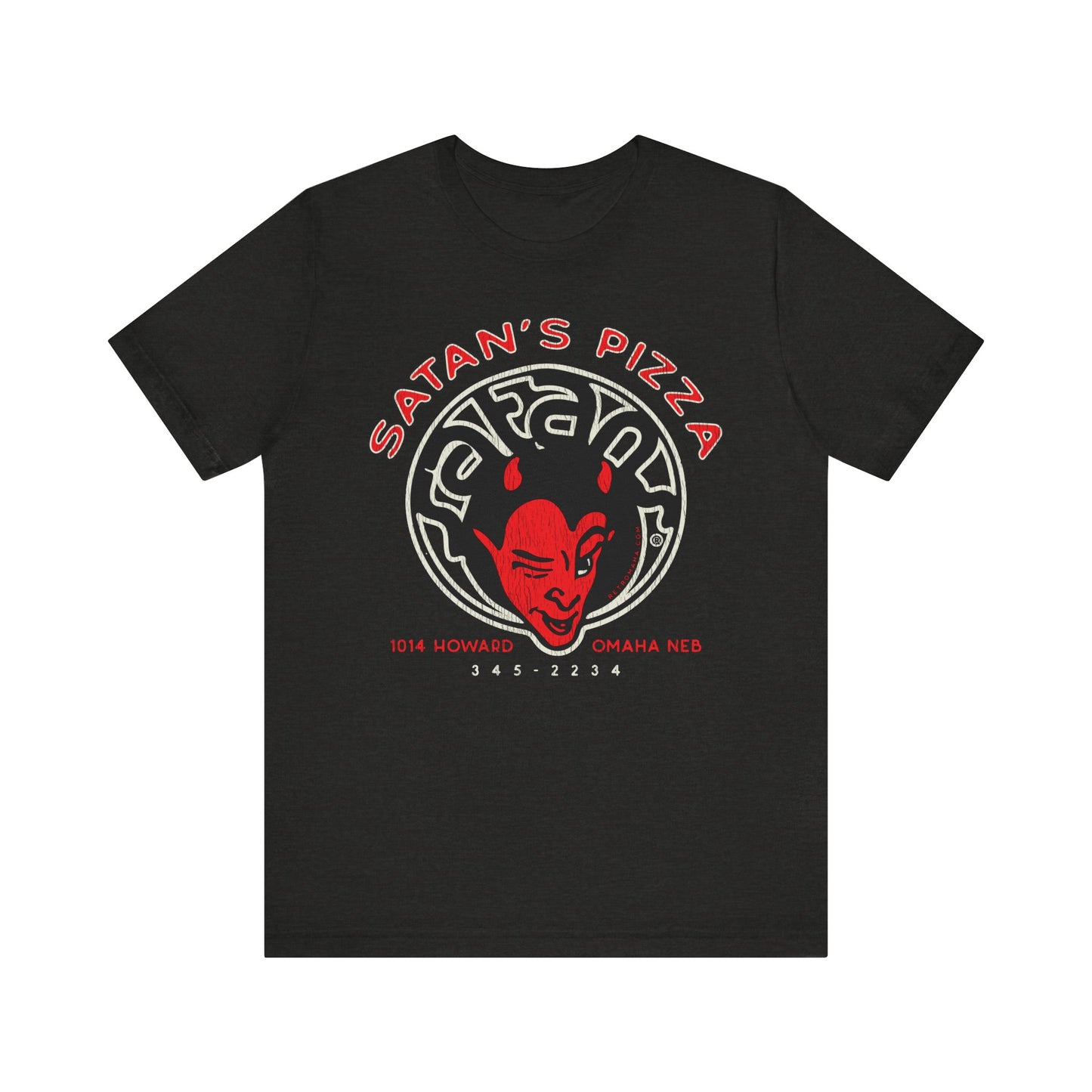 SATAN'S PIZZA Short Sleeve Tee