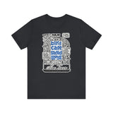 BIRD CAGE SINGING LOUNGE (NEWSPAPER AD) Short Sleeve Tee