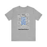BIRD CAGE SINGING LOUNGE (NEWSPAPER AD) Short Sleeve Tee