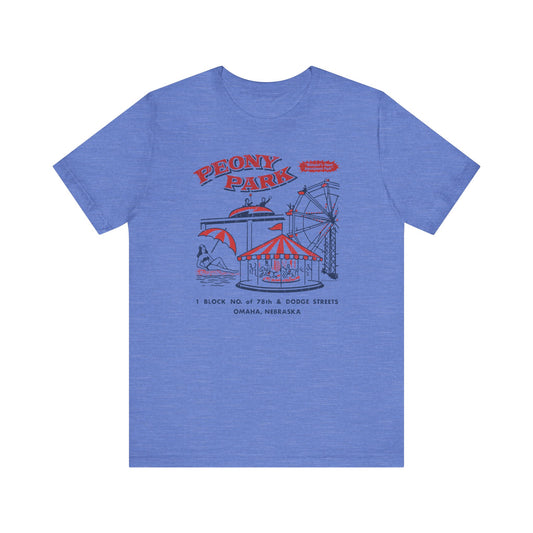 PEONY PARK MATCHBOOK COVER Short Sleeve Tee