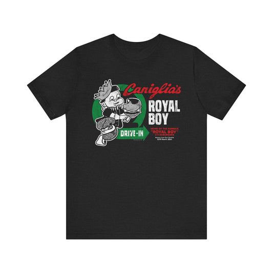 CANIGLIA'S ROYAL BOY Short Sleeve Tee