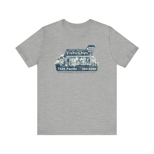 ARTHUR TREACHER'S FISH & CHIPS Short Sleeve Tee