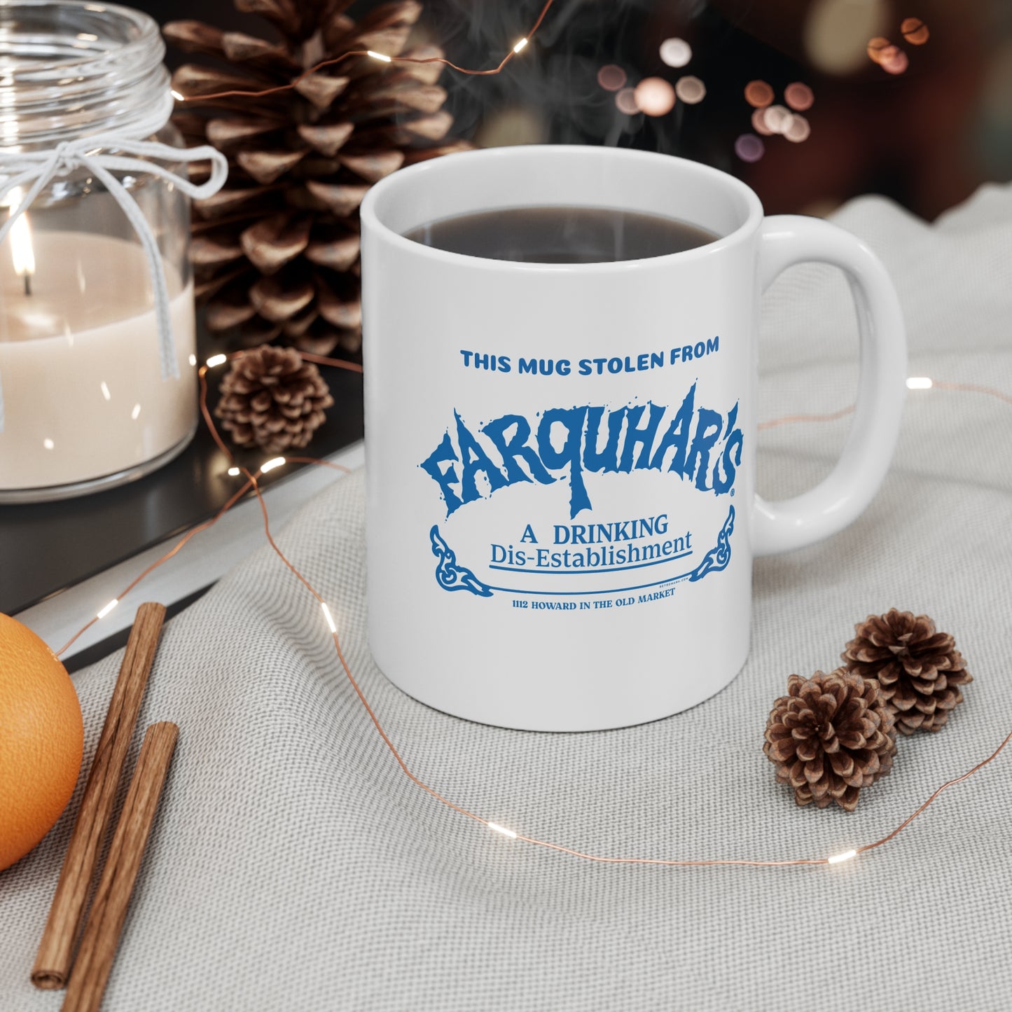 FARQUHAR'S Mug 11oz