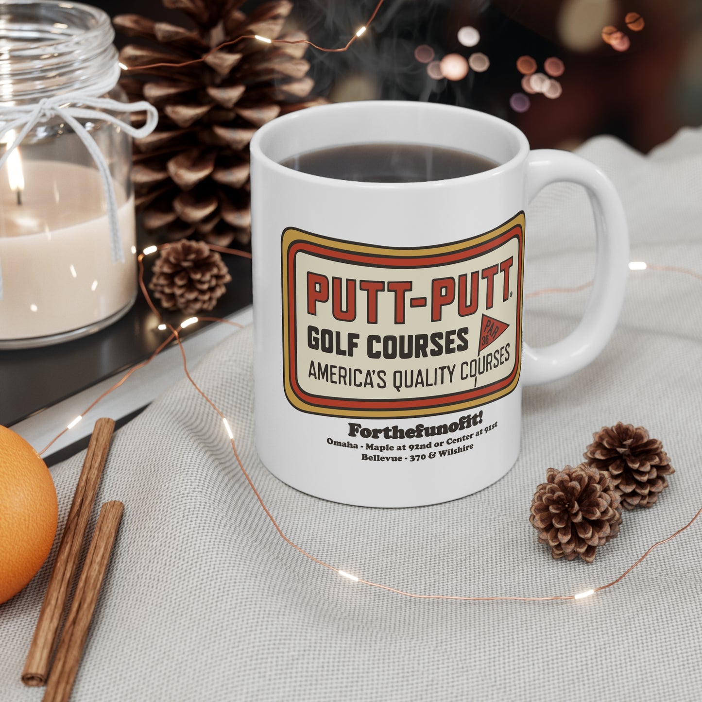 PUTT-PUTT (SIGN) Mug 11oz