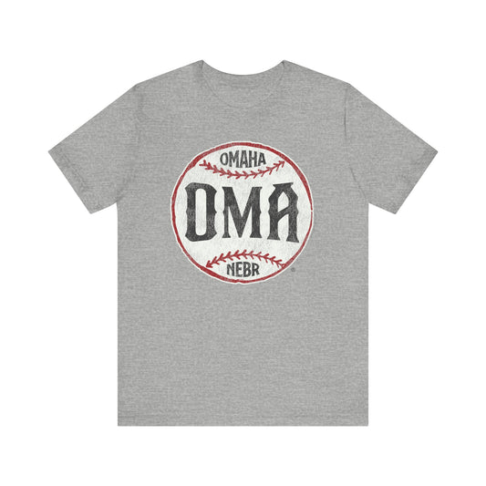 OMAHA BASEBALL (OMA) Short Sleeve Tee