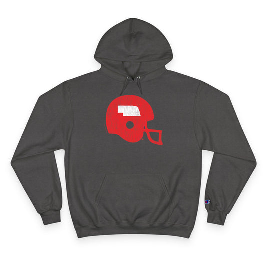 NEBRASKA HELMET Champion Hoodie