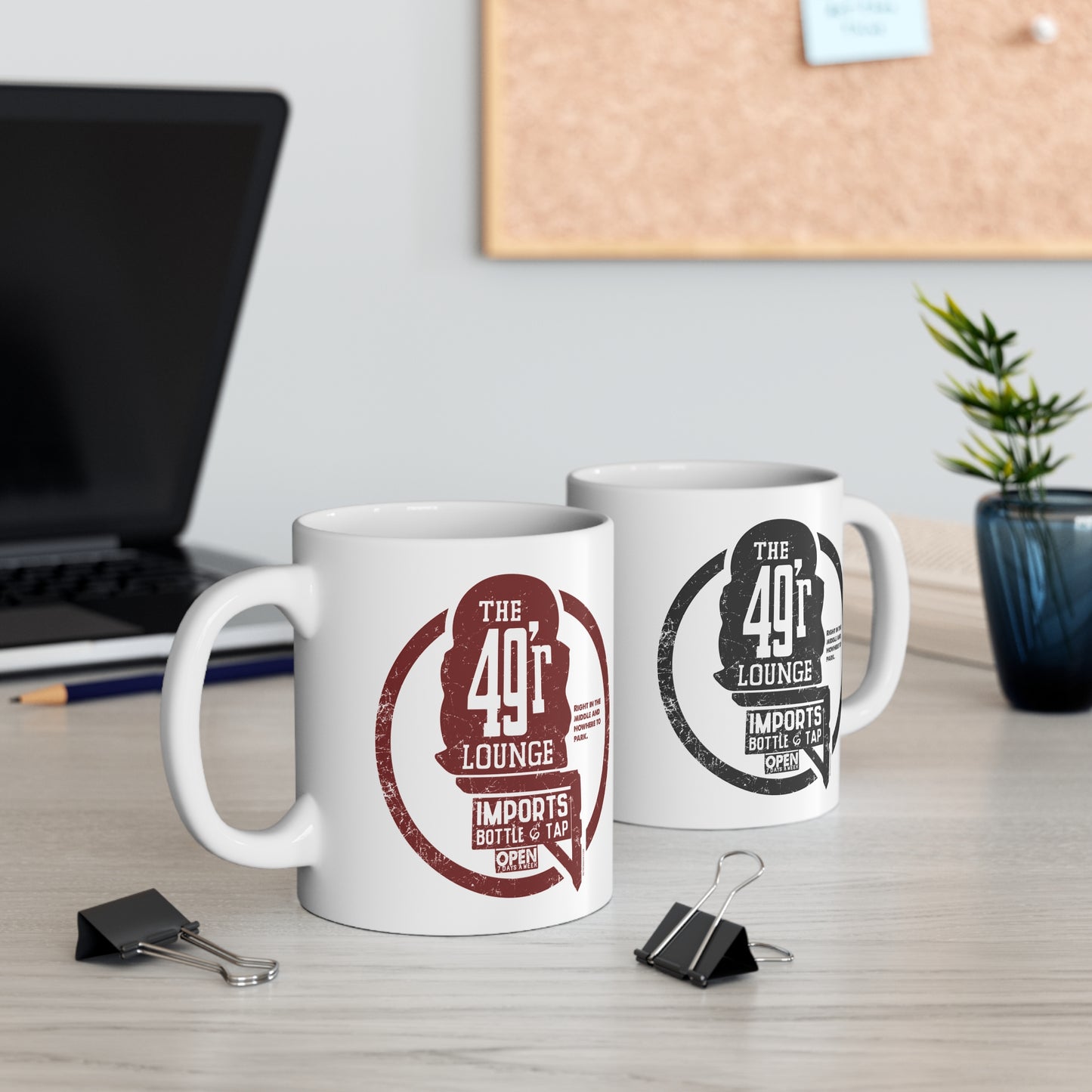 49'r LOUNGE (SIGN) Mug 11oz