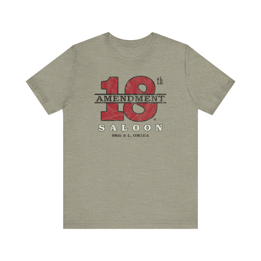 18TH AMENDMENT SALOON Short Sleeve Tee
