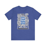 BIRD CAGE SINGING LOUNGE (NEWSPAPER AD) Short Sleeve Tee