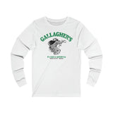 GALLAGHER'S FOOD & SPIRITS Unisex Jersey Long Sleeve Tee