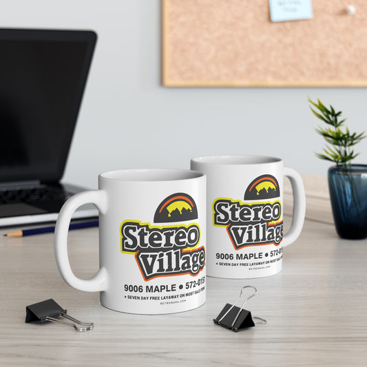 STEREO VILLAGE Mug 11oz