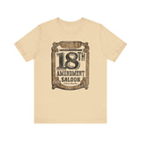 18TH AMENDMENT SALOON (2-color) Short Sleeve Tee
