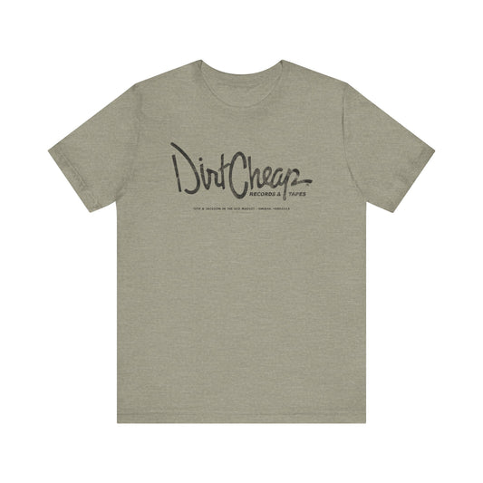 DIRT CHEAP RECORDS LOGOTYPE Short Sleeve Tee