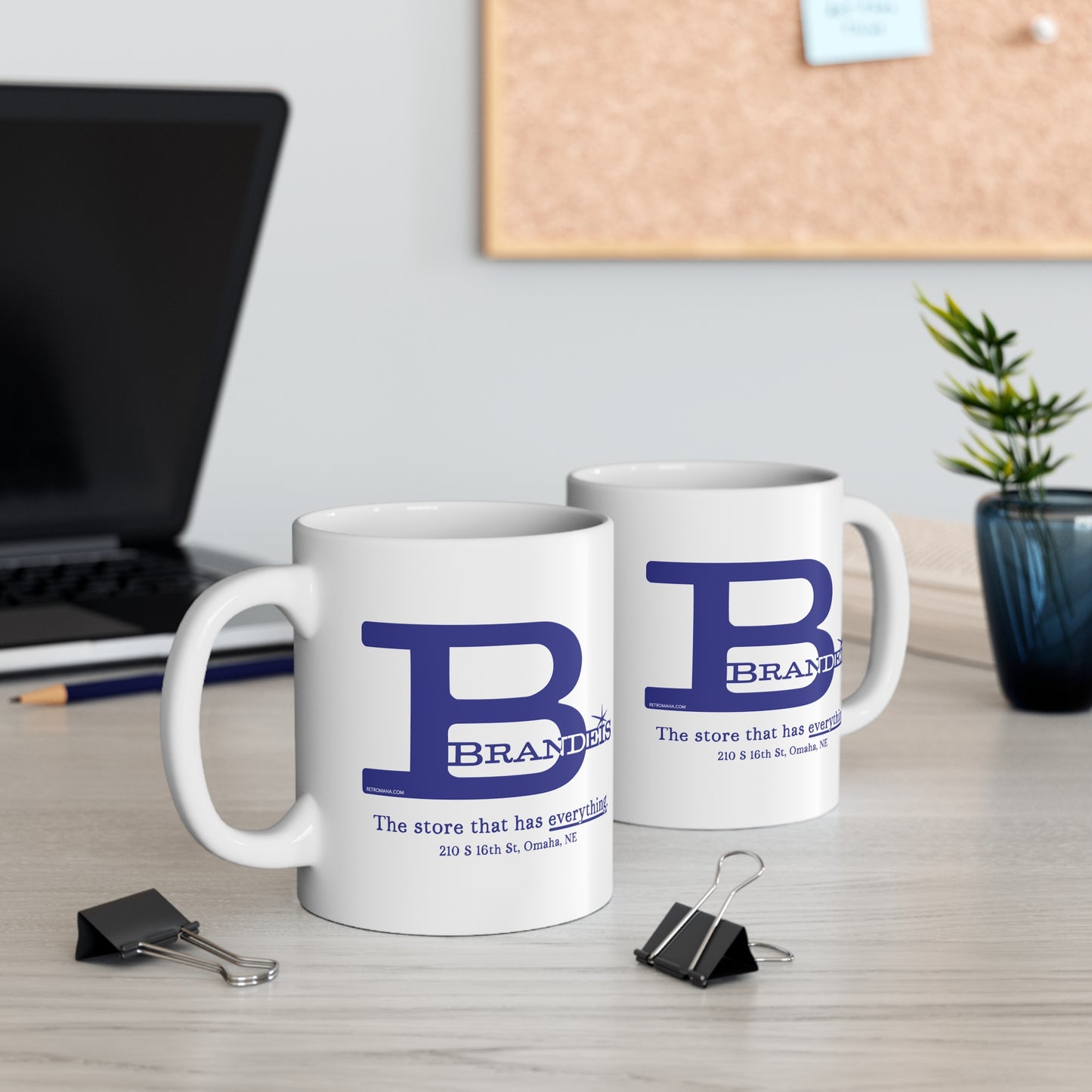 BRANDEIS DEPT STORE Mug 11oz
