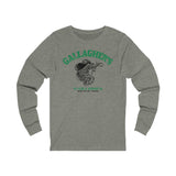 GALLAGHER'S FOOD & SPIRITS Unisex Jersey Long Sleeve Tee
