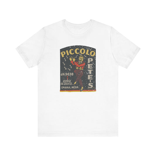 PICCOLO PETE'S - VINTAGE MATCHBOOK Short Sleeve Tee