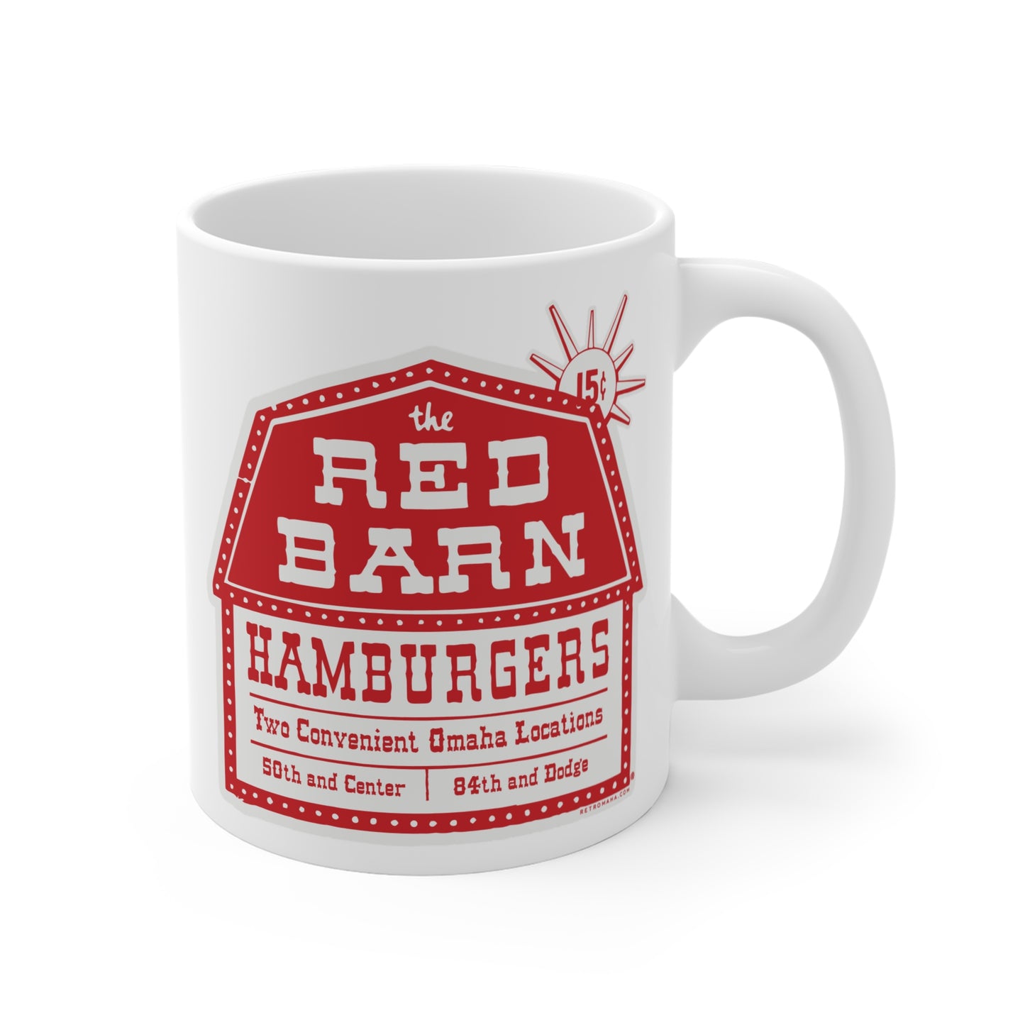 RED BARN Mug 11oz