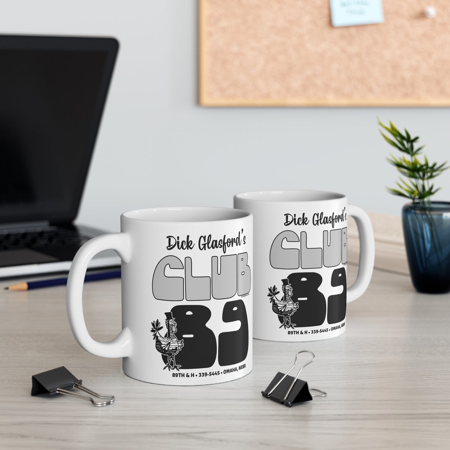 DICK GLASFORD'S CLUB 89 Mug 11oz