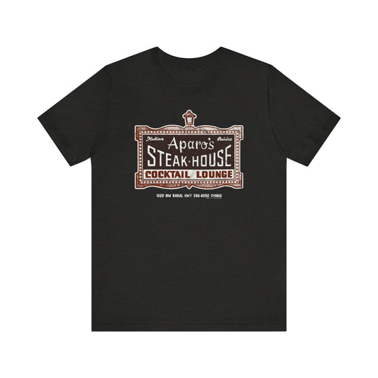 APARO'S STEAKHOUSE Short Sleeve Tee
