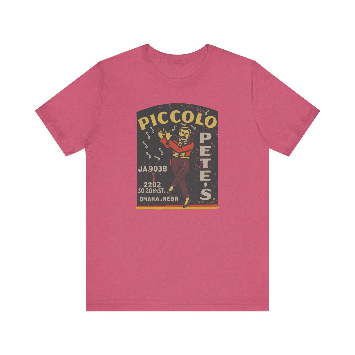 PICCOLO PETE'S - VINTAGE MATCHBOOK Short Sleeve Tee