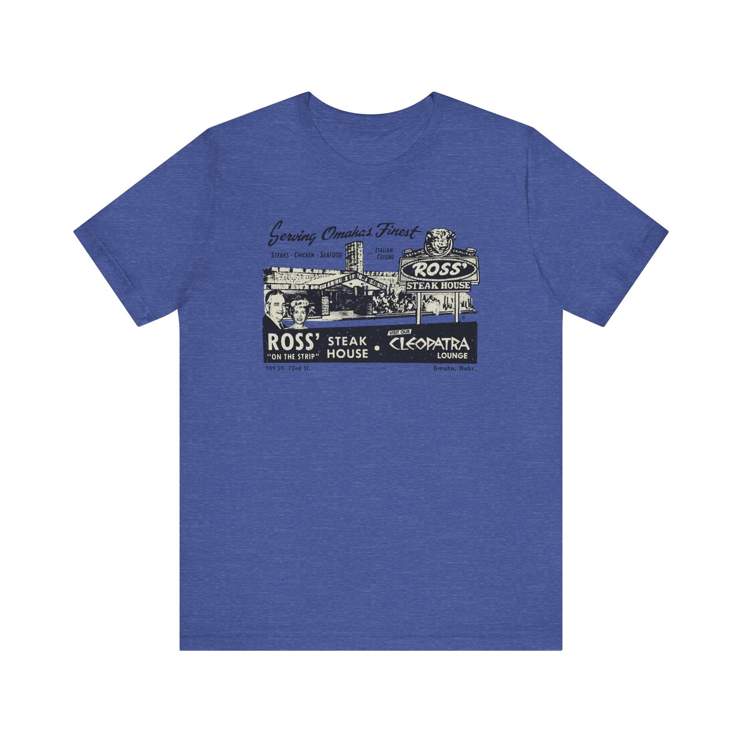 ROSS' STEAK HOUSE Short Sleeve Tee