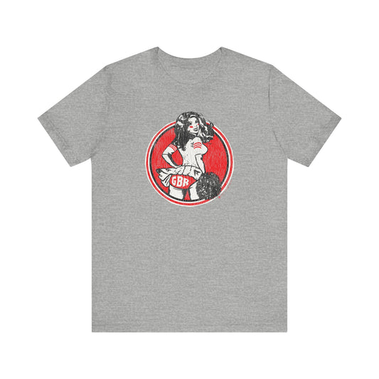 NEBRASKA VINTAGE CHEERLEADER Short Sleeve Tee