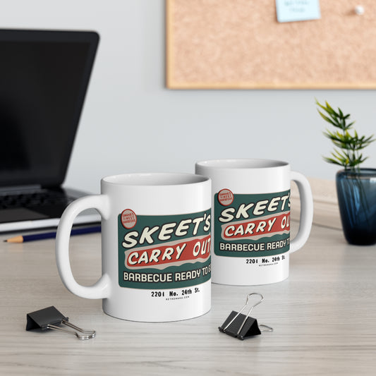 SKEET'S CARRY OUT SIGN Mug 11oz