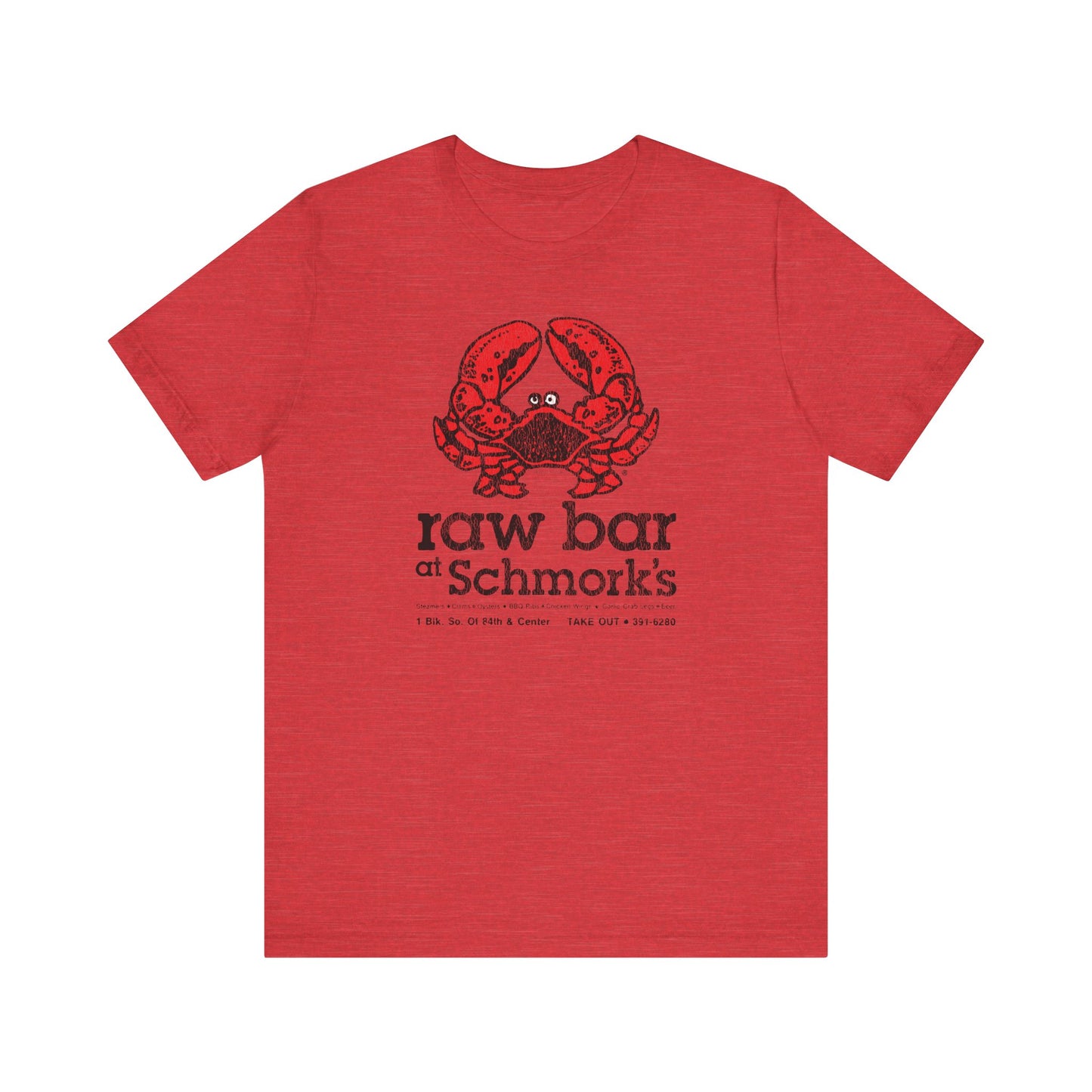 RAW BAR AT SCHMORK'S Short Sleeve Tee