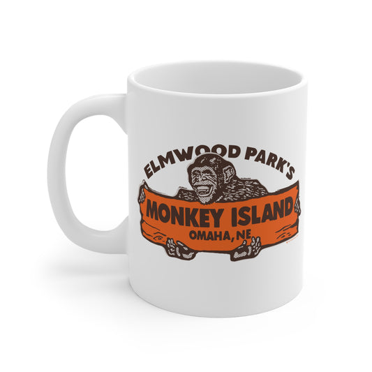 ELMWOOD PARK'S MONKEY ISLAND Mug 11oz