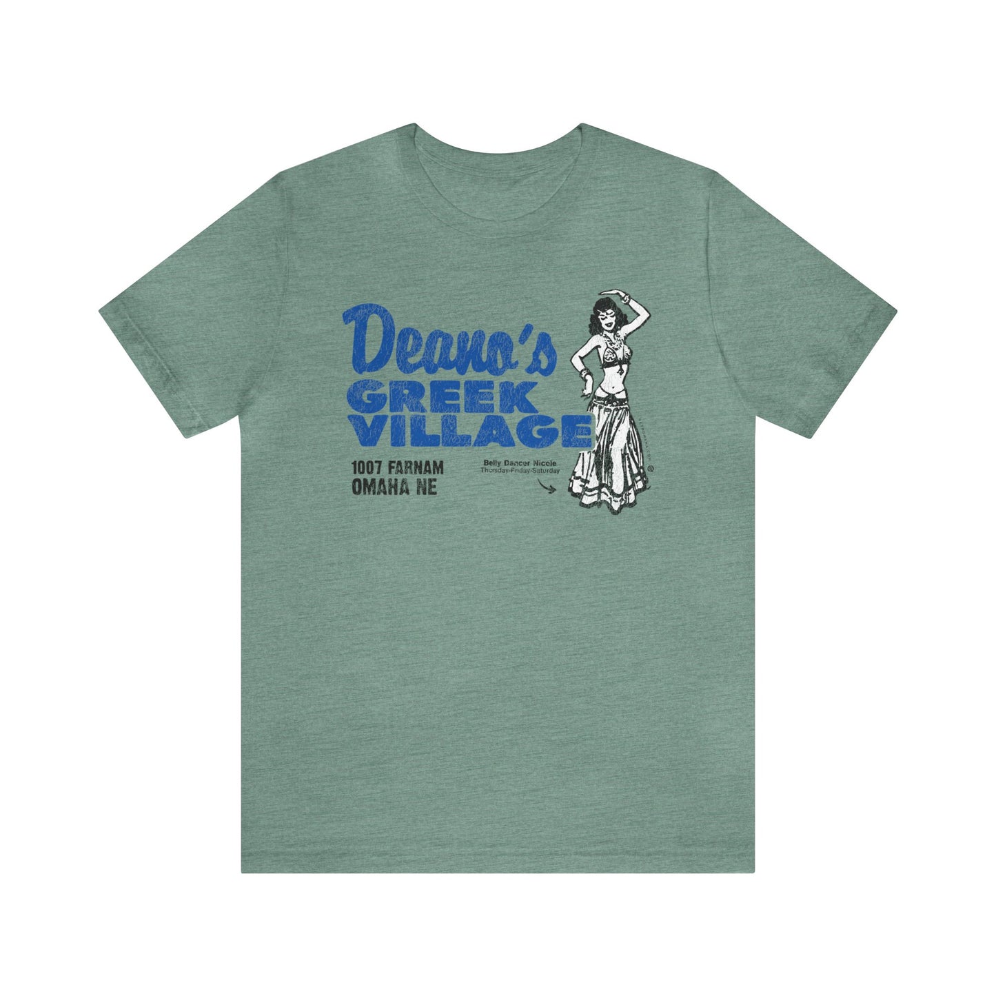 DEANO'S GREEK VILLAGE Short Sleeve Tee