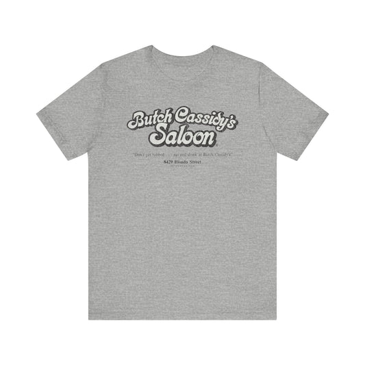 BUTCH CASSIDY'S SALOON - Short Sleeve Tee