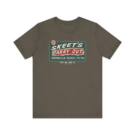 SKEET'S CARRY OUT SIGN Short Sleeve Tee