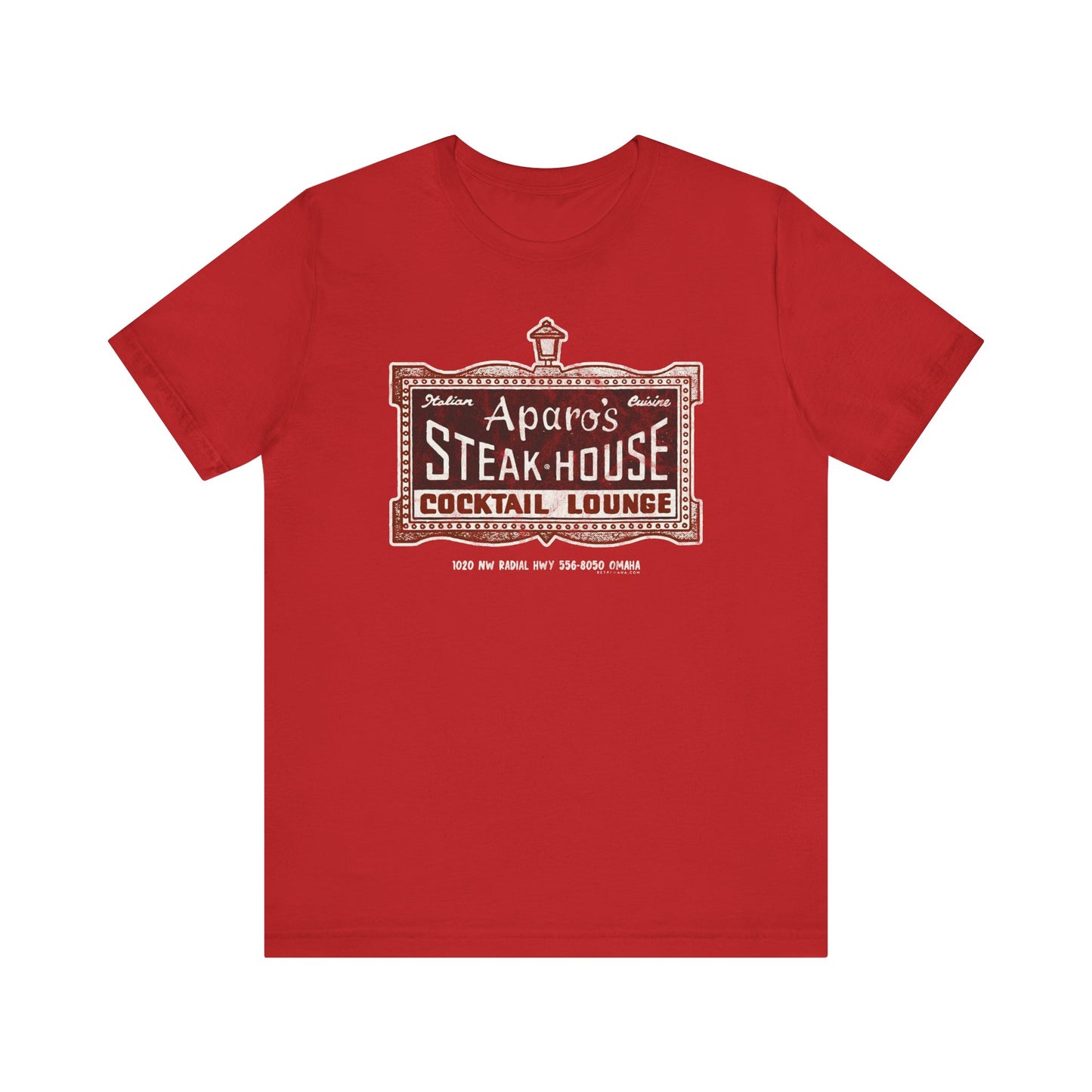 APARO'S STEAKHOUSE Short Sleeve Tee