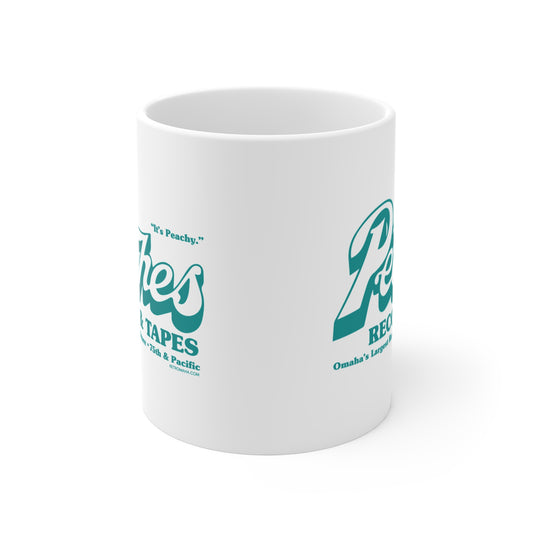 PEACHES RECORDS & TAPES Mug 11oz