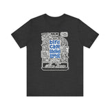BIRD CAGE SINGING LOUNGE (NEWSPAPER AD) Short Sleeve Tee
