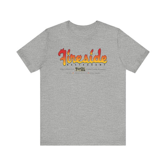 FIRESIDE RESTAURANT Unisex Jersey Short Sleeve Tee