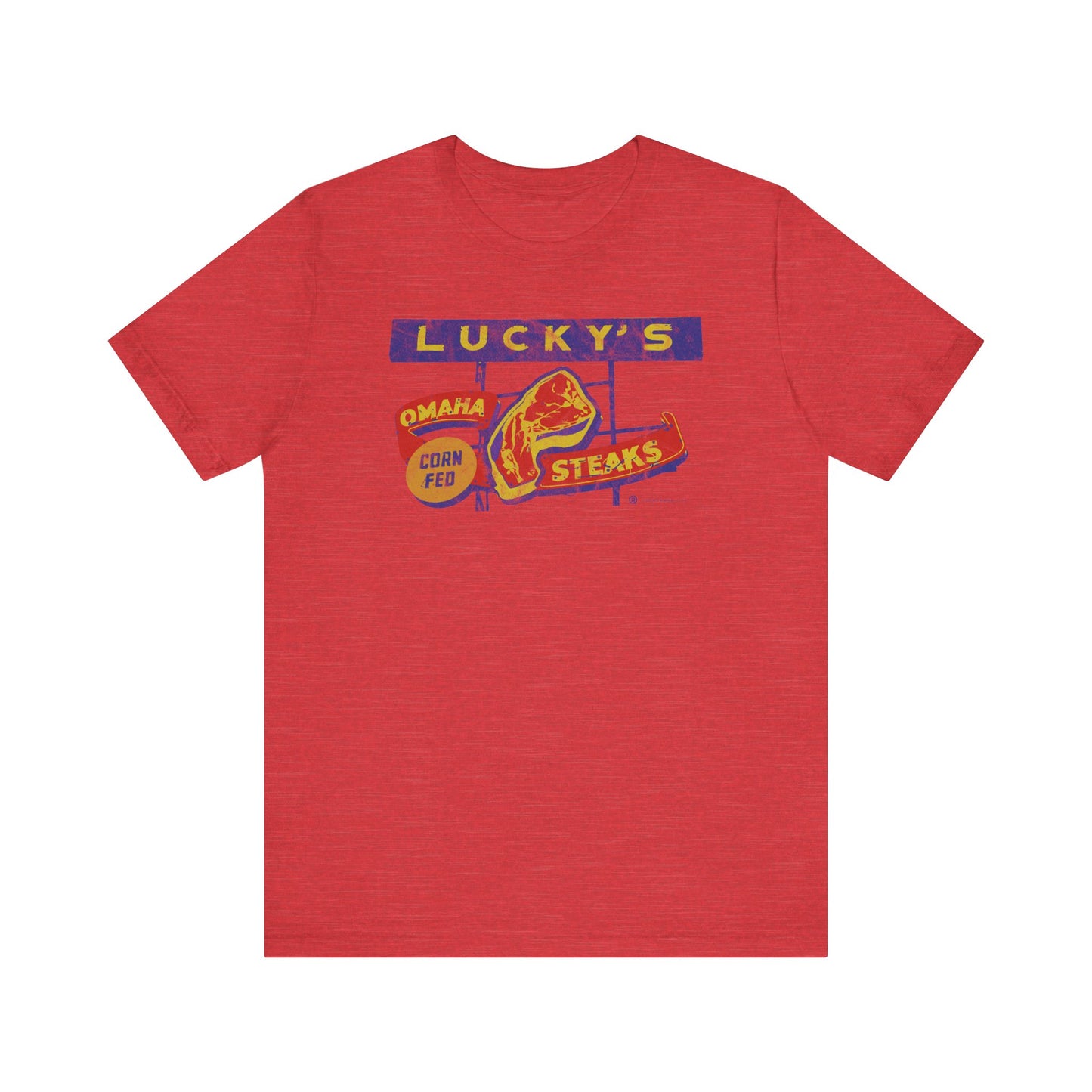 LUCKY'S TEN-O-ONE RESTAURANT AND LOUNGE Short Sleeve Tee