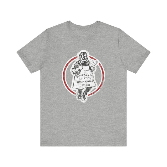 PIZZA KEG Unisex Jersey Short Sleeve Tee