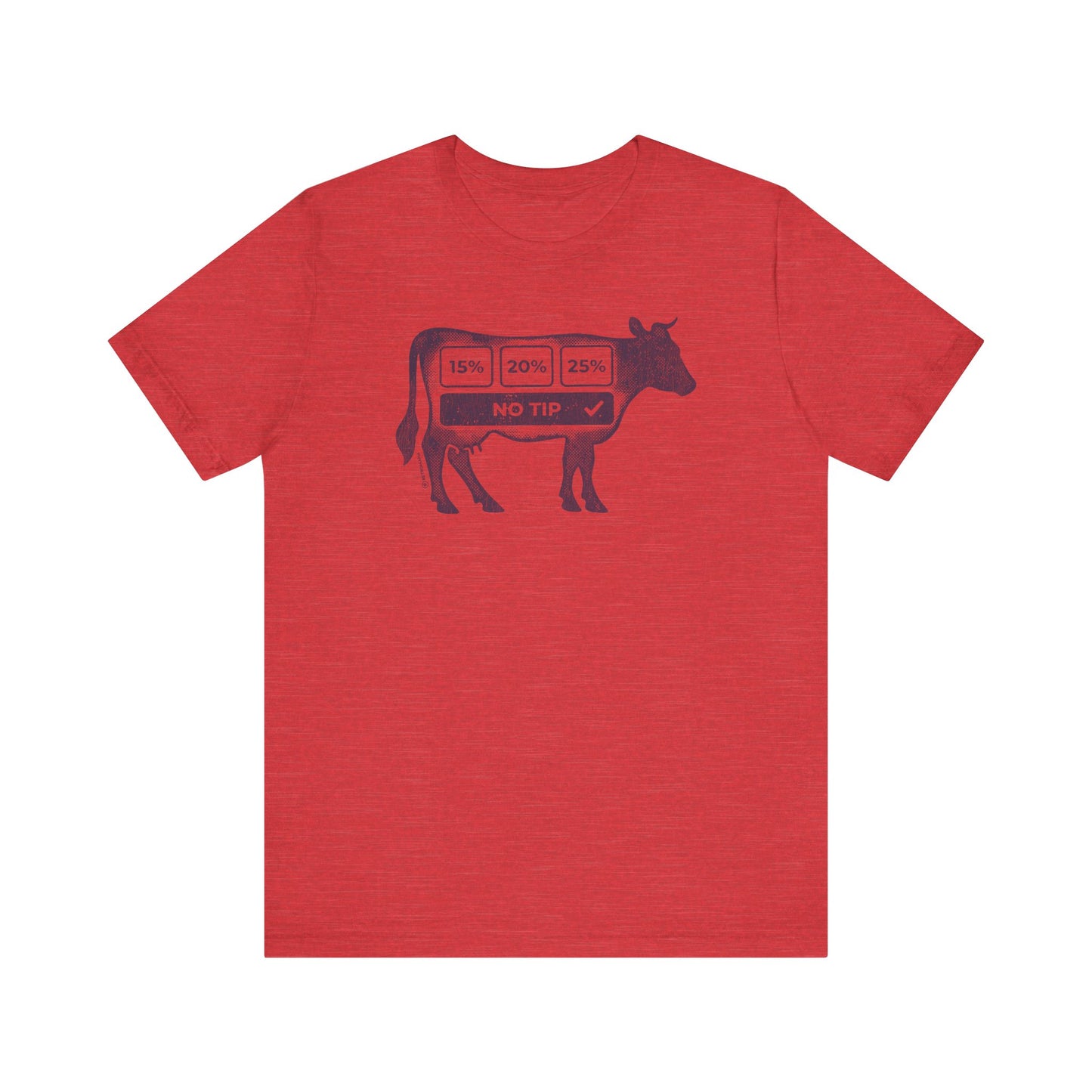 NO COW TIPPING - Unisex Jersey Short Sleeve Tee
