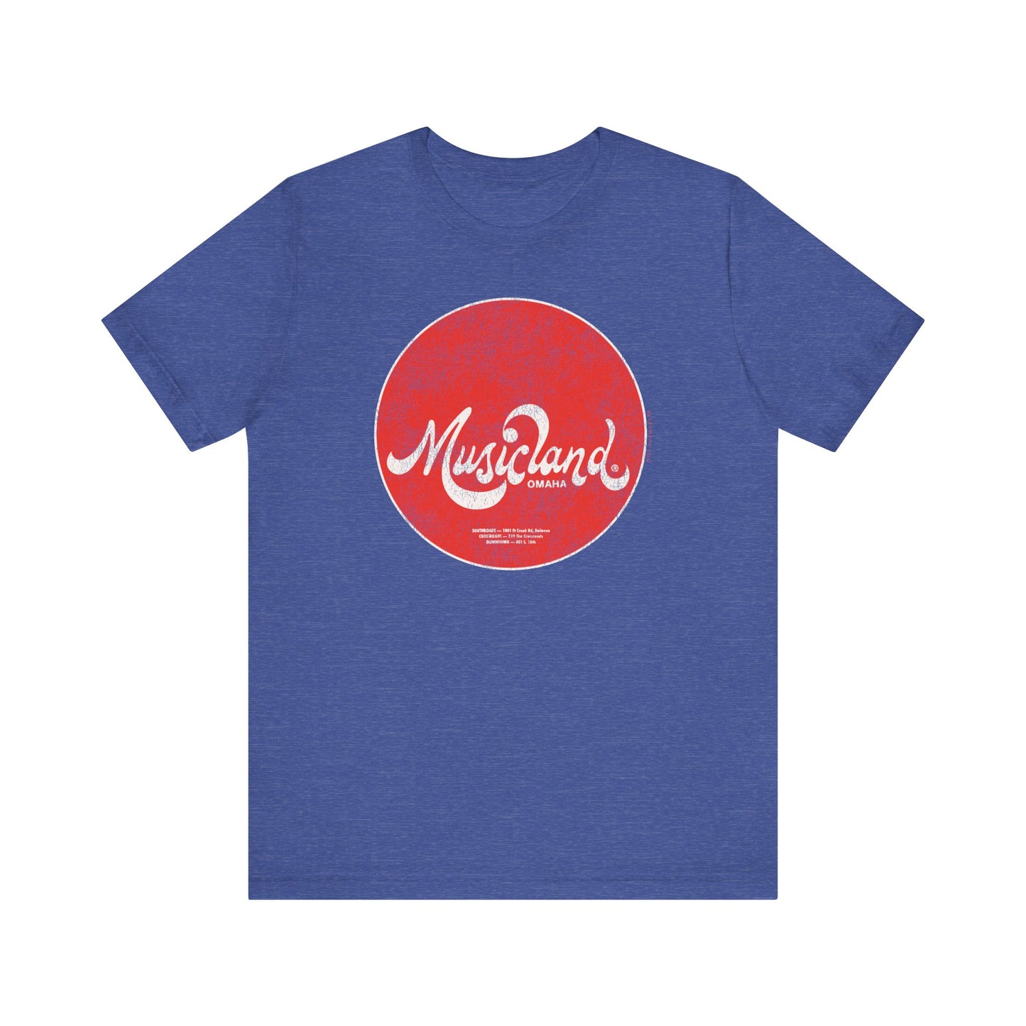 MUSICLAND (70's) Short Sleeve Tee