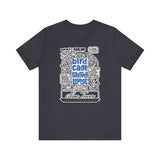 BIRD CAGE SINGING LOUNGE (NEWSPAPER AD) Short Sleeve Tee