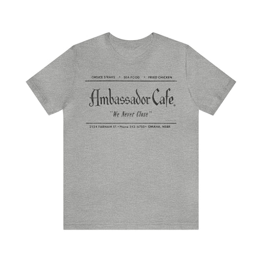 AMBASSADOR CAFE Short Sleeve Tee