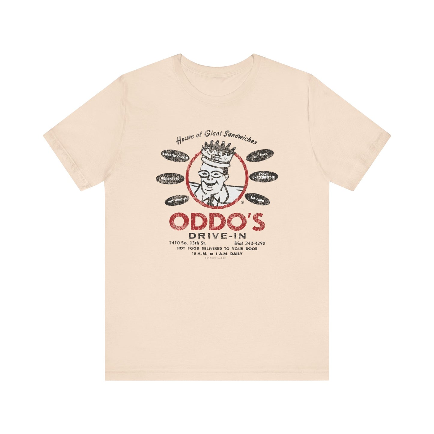 ODDO'S DRIVE-IN Short Sleeve Tee