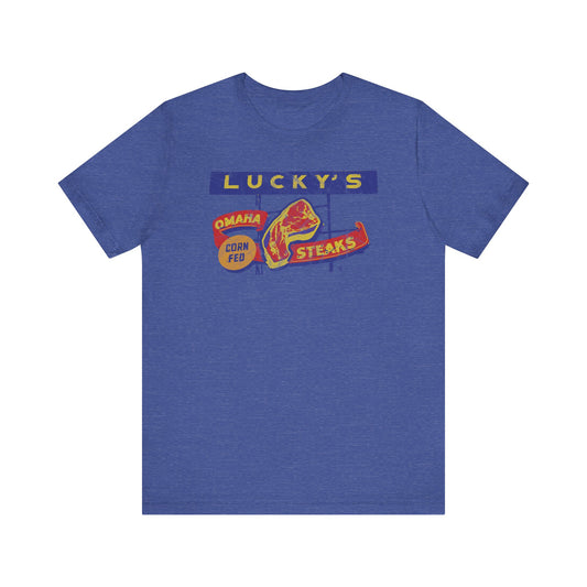 LUCKY'S TEN-O-ONE RESTAURANT AND LOUNGE Short Sleeve Tee